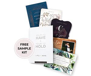 Order Your FREE Wedding Invitation Cards Sample Kit Now