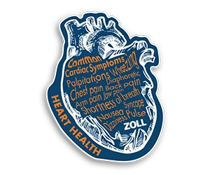 Spread Awareness with a Free Heart Health Sticker!