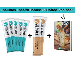 Get Your Free Vibra 360 Mushroom Coffee Sample Pack + Coffee Recipes