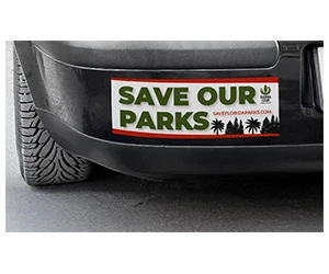 Get Your Free Save Florida Parks Sticker Today!