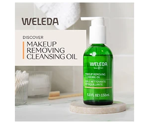 Get Your Free Sample of Weleda Makeup Removing Cleansing Oil – Limited to the First 15,000!