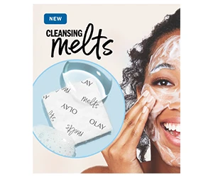 Claim Your Free Sample of Olay Cleansing Melts Now!