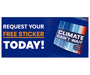 Claim Your Free Climate Can't Wait Stickers - Make Your Voice Heard for Change!