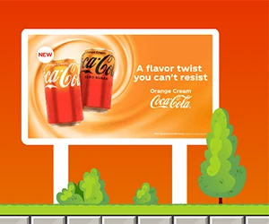 Free Coca-Cola Orange Cream - Taste the Citrus Twist!