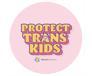 Claim Your Free Sticker or Button to Support Trans Kids!