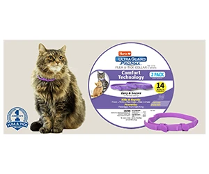 Apply Now for a FREE 2-Pack of Hartz UltraGuard PROMAX Flea & Tick Cat Collars!
