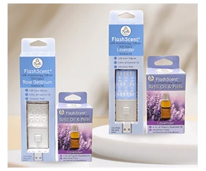 Apply Now for a Free FlashScent™ USB Aromatherapy Diffuser Bundle!