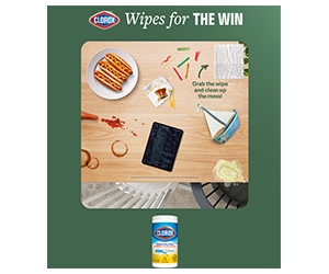 Win a Clorox Prize Package Worth $256 – Plus 100 Instant Win Prizes!