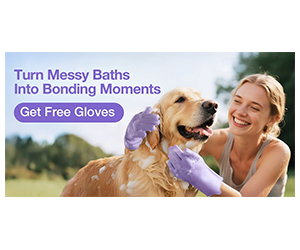 Free Pet Grooming Glove Offer from Delomo Delomo – Join Our Community!