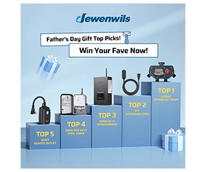 Win the Ultimate Father's Day Gift from DEWENWILS!