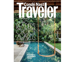 Claim Your Free 1-Year Subscription to Condé Nast Traveler Magazine!