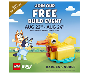 Join the Free LEGO® Bluey Build Event at Barnes & Noble!