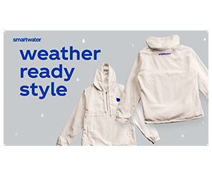 Win a Stylish smartwater Rain Pullover - Weather-Ready Giveaway!