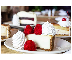 Celebrate Your Birthday with a Free Slice at The Cheesecake Factory!