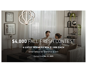 Enter the Fall Fresh Contest for a Chance to Win $1,000 - 4 Winners!