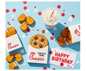 Celebrate Your Birthday with a Free Reward - Join Chick-fil-A One®!