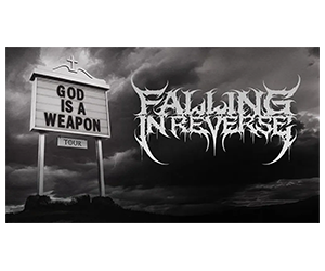 Win a VIP Experience at Falling In Reverse's God Is A Weapon Tour Finale in Las Vegas!