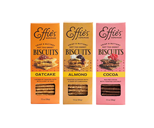 Free Effie’s Homemade Lightly Sweet Biscuits – Delightfully Crisp & Buttery!