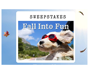 Enter the Fall Into Fun Sweepstakes - Win Amazing Pet Products!