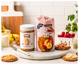 Enjoy Free Justin's Peanut Butter or Wasa Crisp Creations - Up to $6 Value!