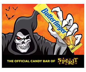 Get Your Free Butterfinger Candy & Exclusive Tote Bag at Spirit Halloween!