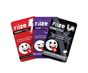 Free Riize Energy & Sleep Strips Sample Pack - Naturally Boost & Relax!