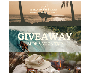 Win a Surf & Yoga Retreat in Sri Lanka!
