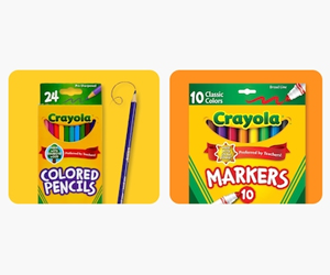 Get $50 in Free Crayola Products at Staples with Rewards!