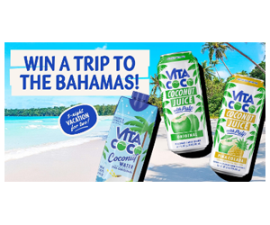 Enter to Win a Bahamas Getaway from Vita Coco