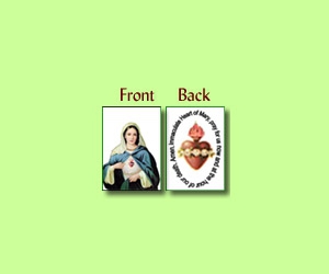 Free Blessed Green Scapular Kit - Get 14 Blessed Scapulars