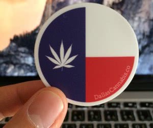 Get a Free Dallas Cannabis Co. Sticker - Stick it on your Laptop!